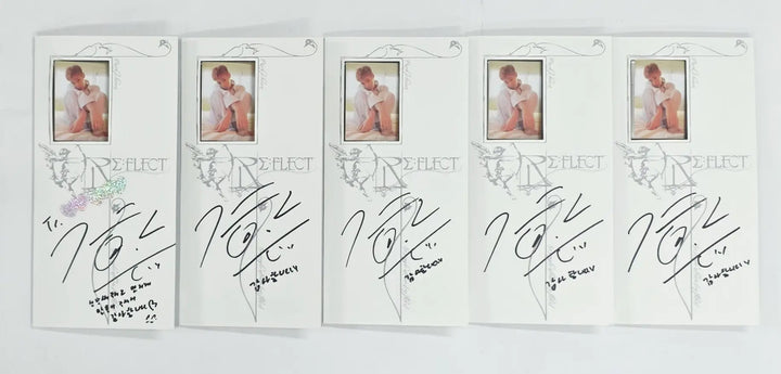 PARK JIHOON "RE:FLECT" - Hand Autographed(Signed) Promo Album [26.05.04]