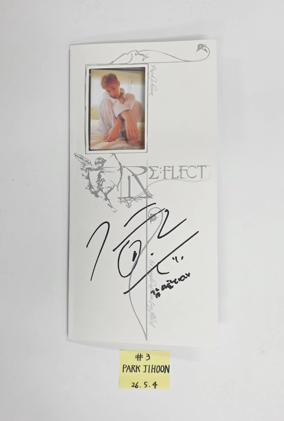 PARK JIHOON "RE:FLECT" - Hand Autographed(Signed) Promo Album [26.05.04]