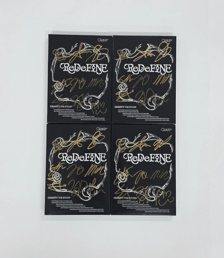 CRAVITY "ReDeFINE" - Hand Autographed(Signed) Promo Album [26.05.04]