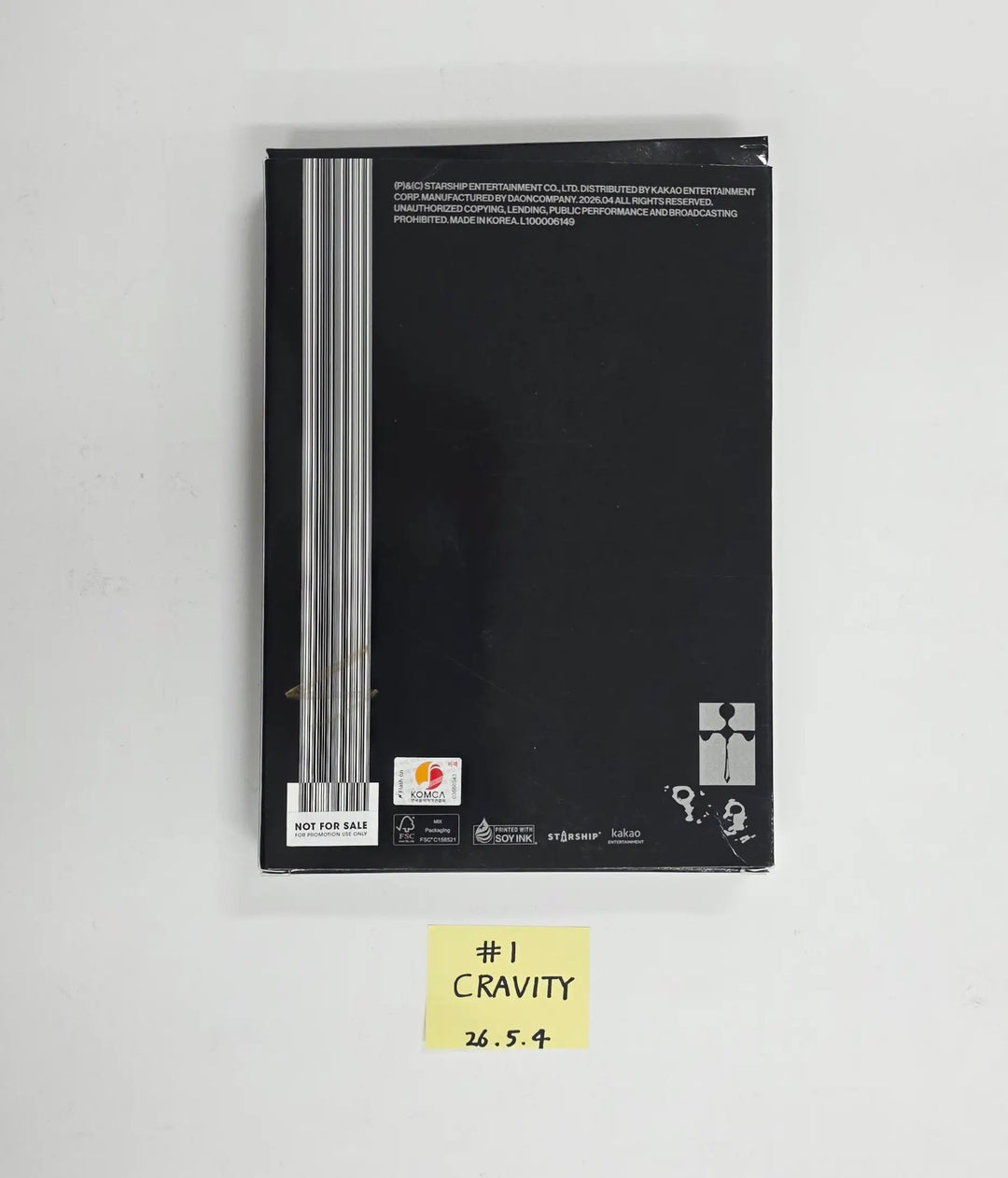 CRAVITY "ReDeFINE" - Hand Autographed(Signed) Promo Album [26.05.04]