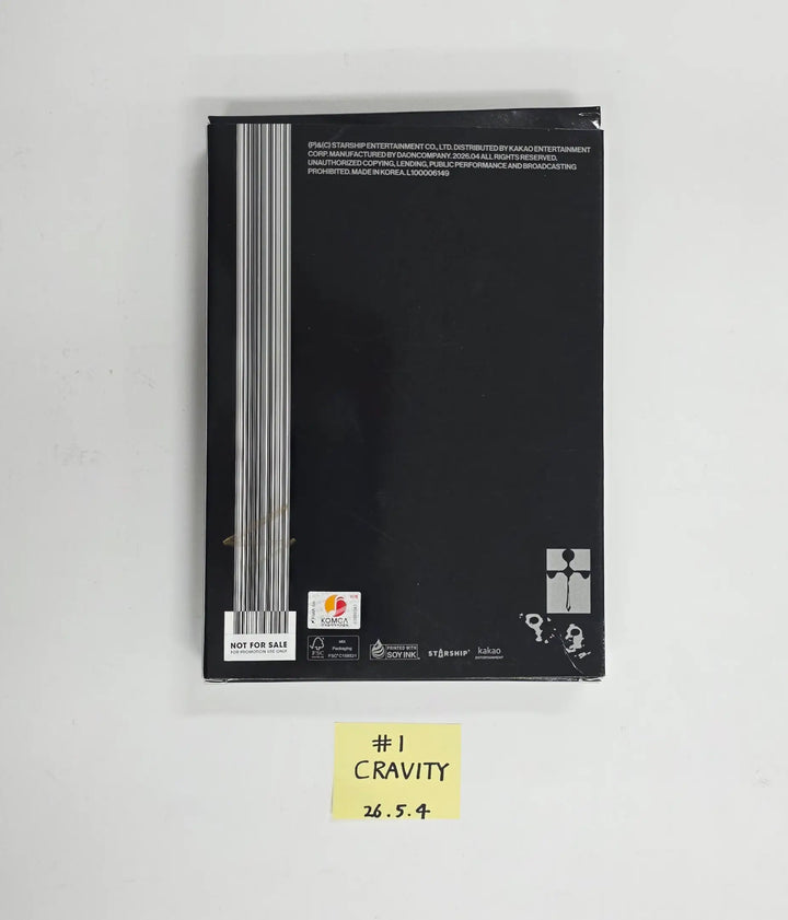 CRAVITY "ReDeFINE" - Hand Autographed(Signed) Promo Album [26.05.04]