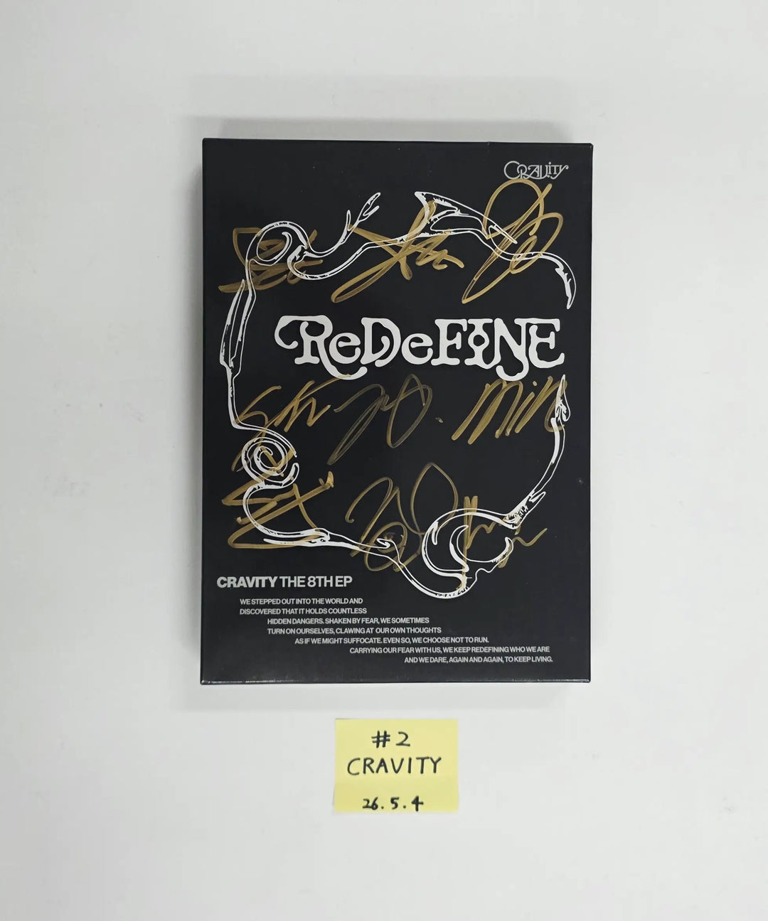 CRAVITY "ReDeFINE" - Hand Autographed(Signed) Promo Album [26.05.04]