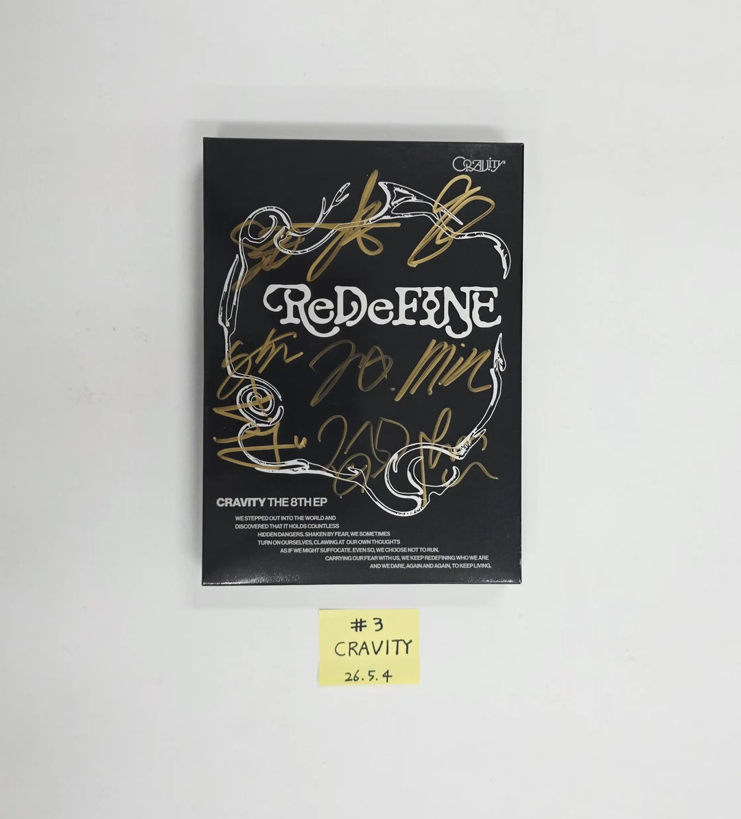 CRAVITY "ReDeFINE" - Hand Autographed(Signed) Promo Album [26.05.04]