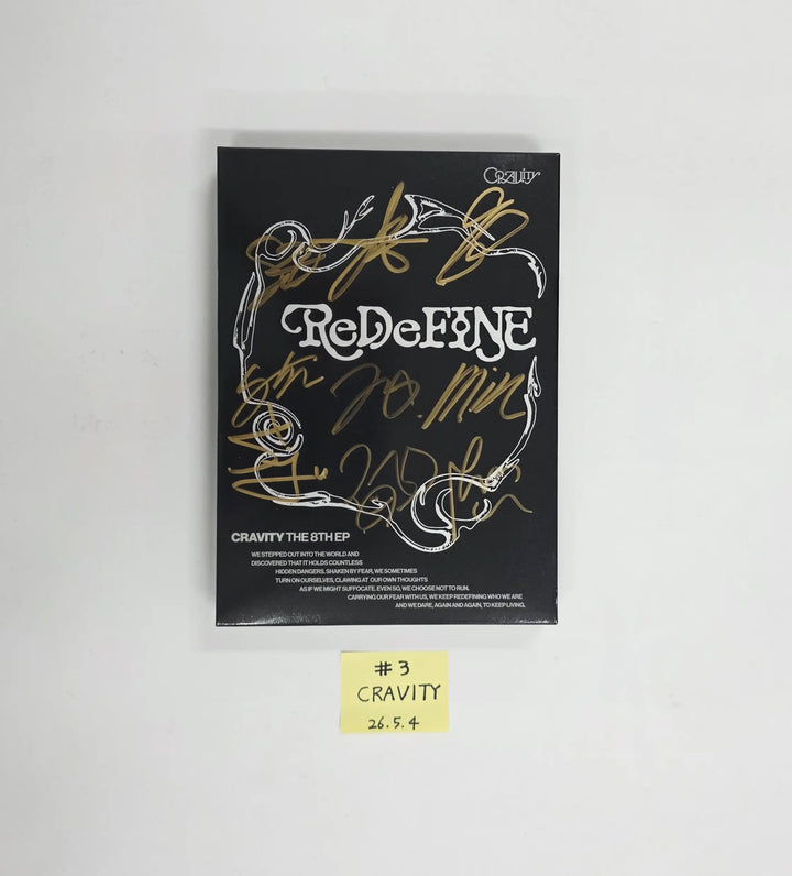 CRAVITY "ReDeFINE" - Hand Autographed(Signed) Promo Album [26.05.04]