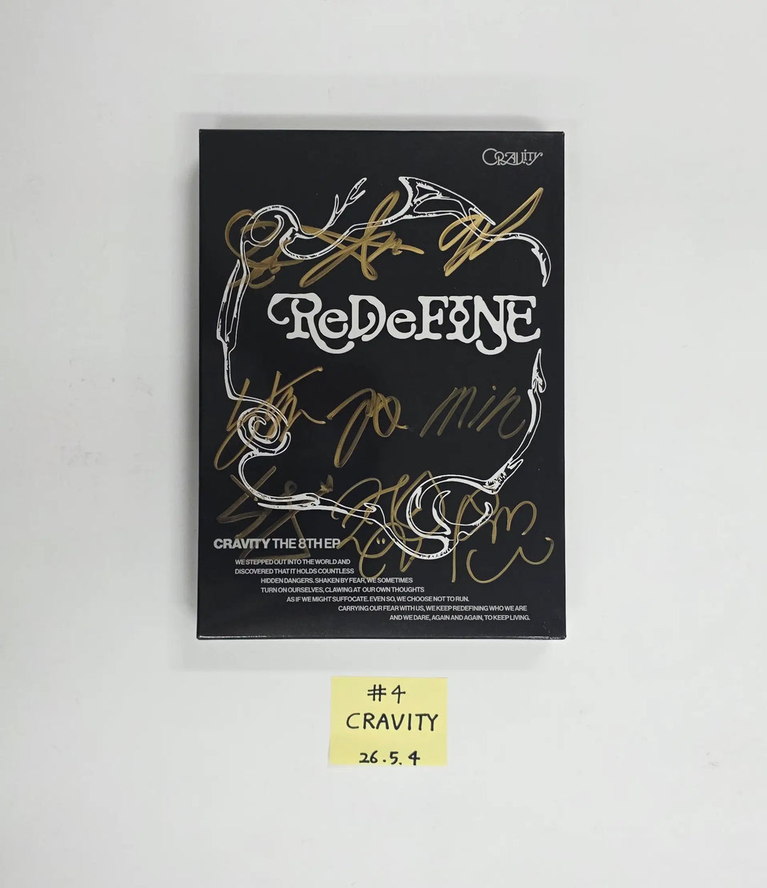 CRAVITY "ReDeFINE" - Hand Autographed(Signed) Promo Album [26.05.04]