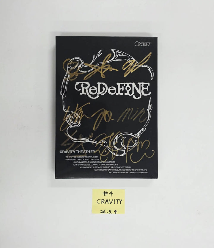 CRAVITY "ReDeFINE" - Hand Autographed(Signed) Promo Album [26.05.04]