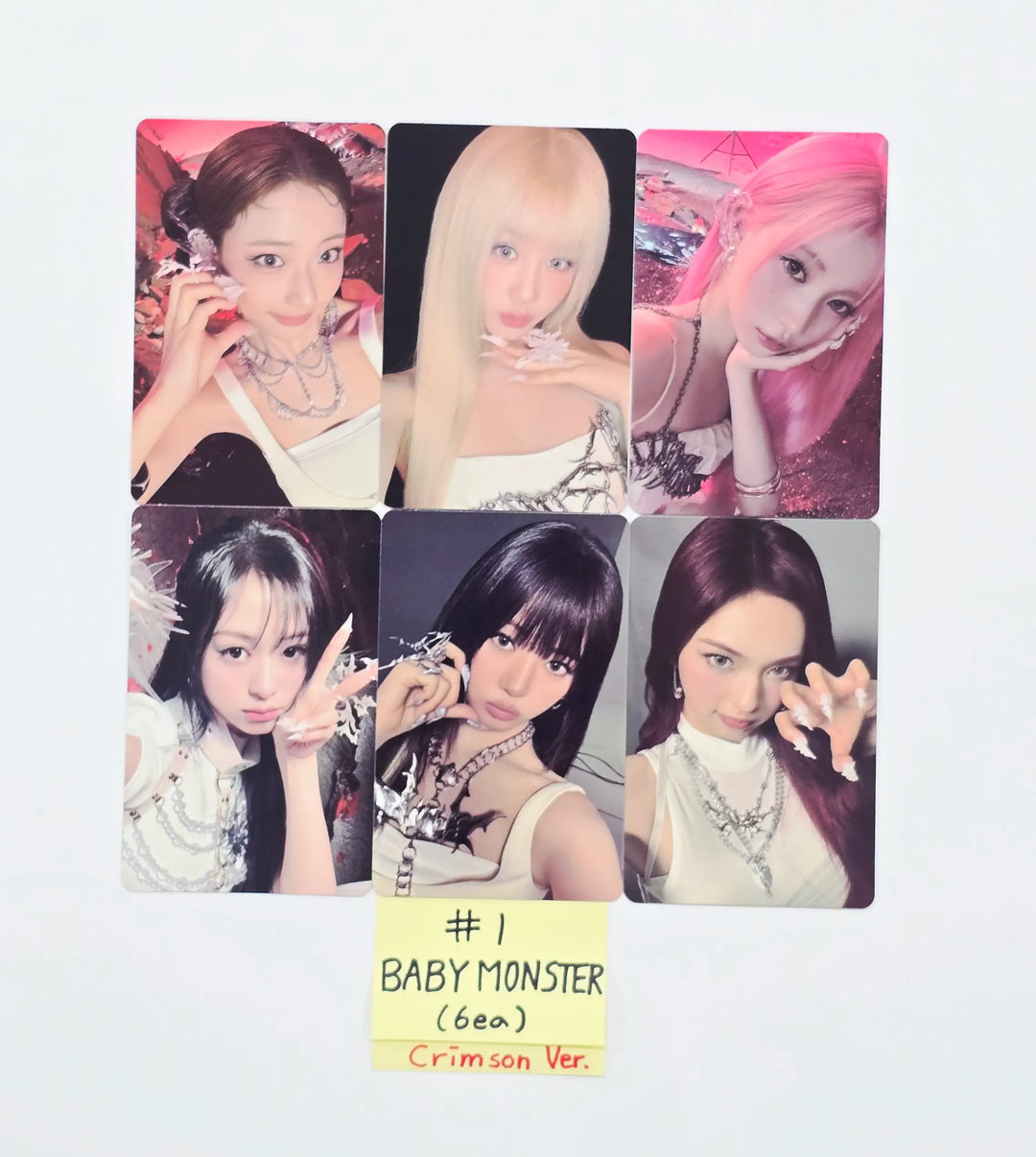 BABYMONSTER "CHOOM" - Official Photocard (Photobook, Jewel Ver.) [26.05.06]