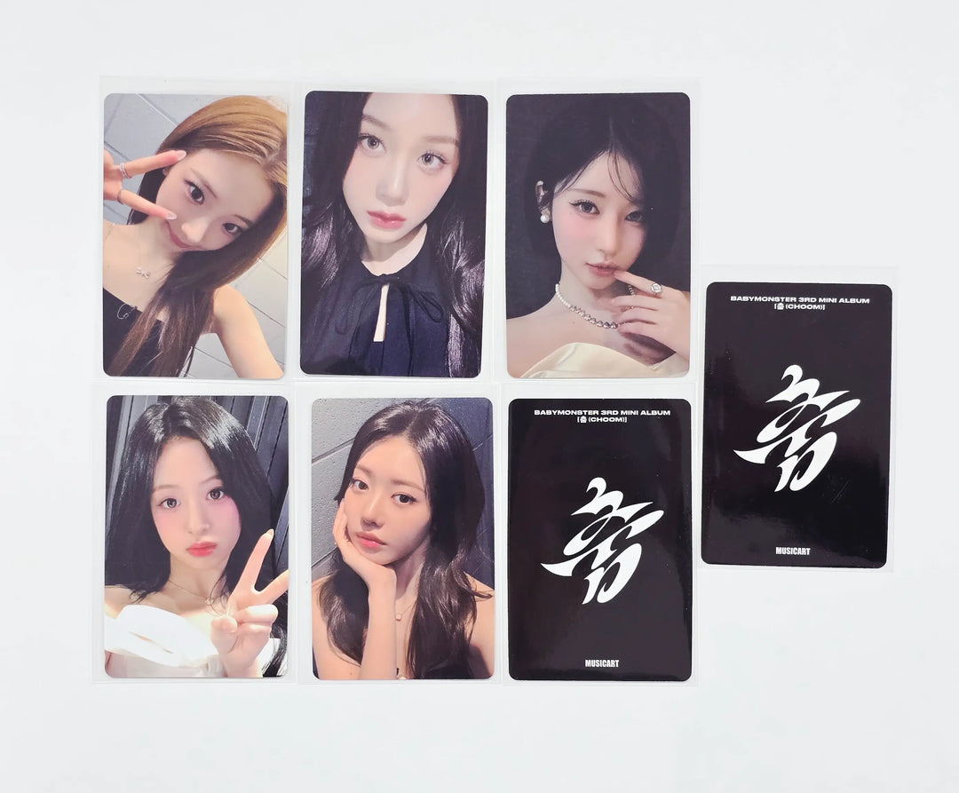 BABYMONSTER "CHOOM" - Music Art Lucky Draw Event Photocard [26.05.06]