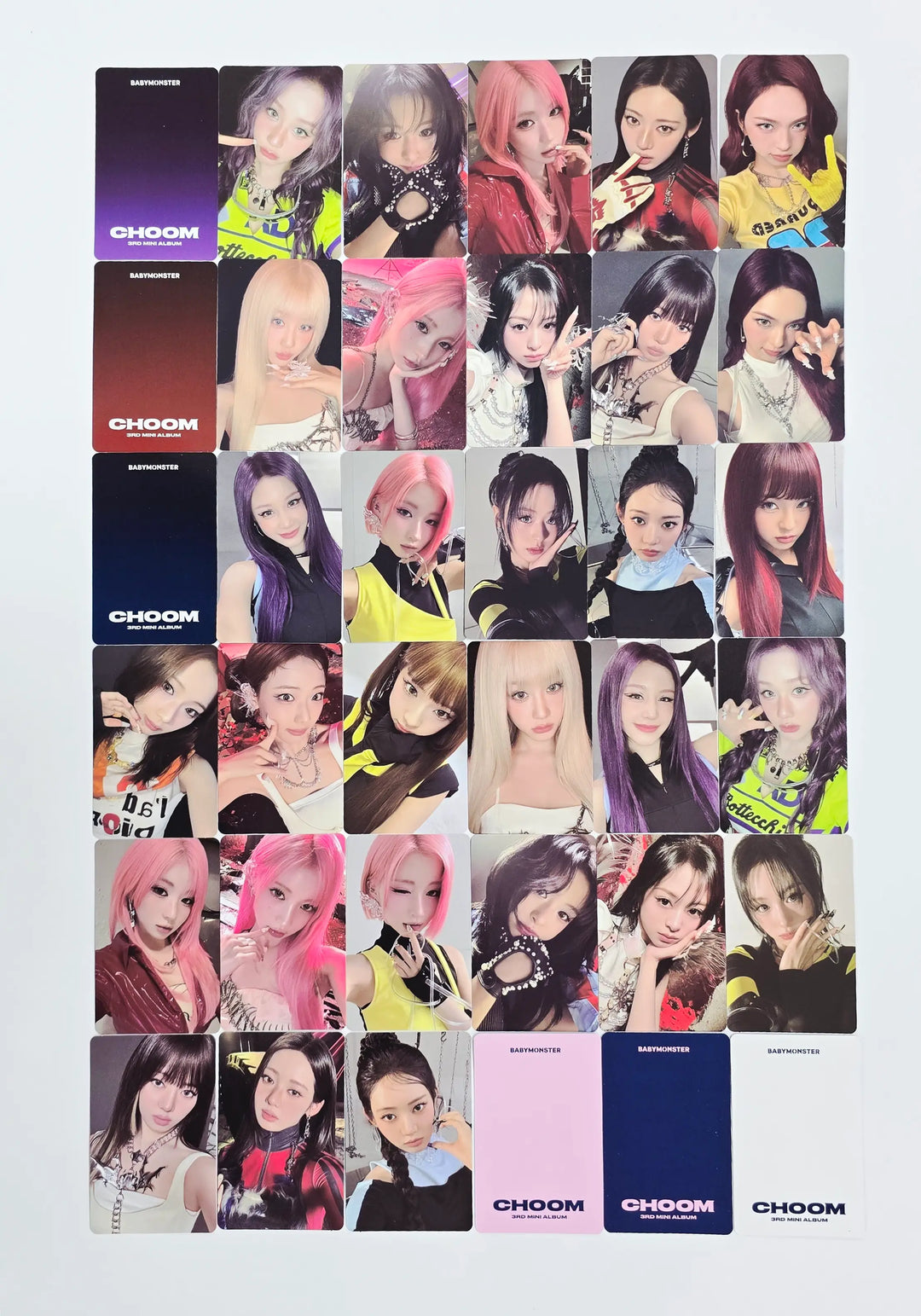 BABYMONSTER "CHOOM" - Official Photocard (Photobook, Jewel Ver.) [26.05.06]