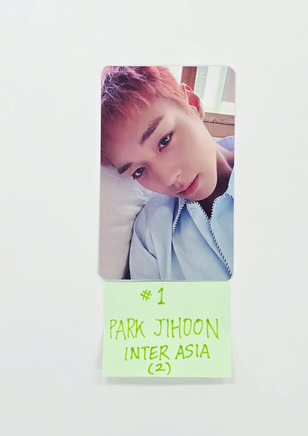 Park Jihoon "RE:FLECT" - InterAsia Pre-Order Benefit Photocard [26.05.07]