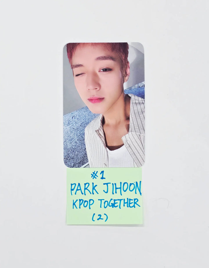 Park Jihoon "RE:FLECT" - Kpop Togther Pre-Order Benefit Photocard [26.05.07]
