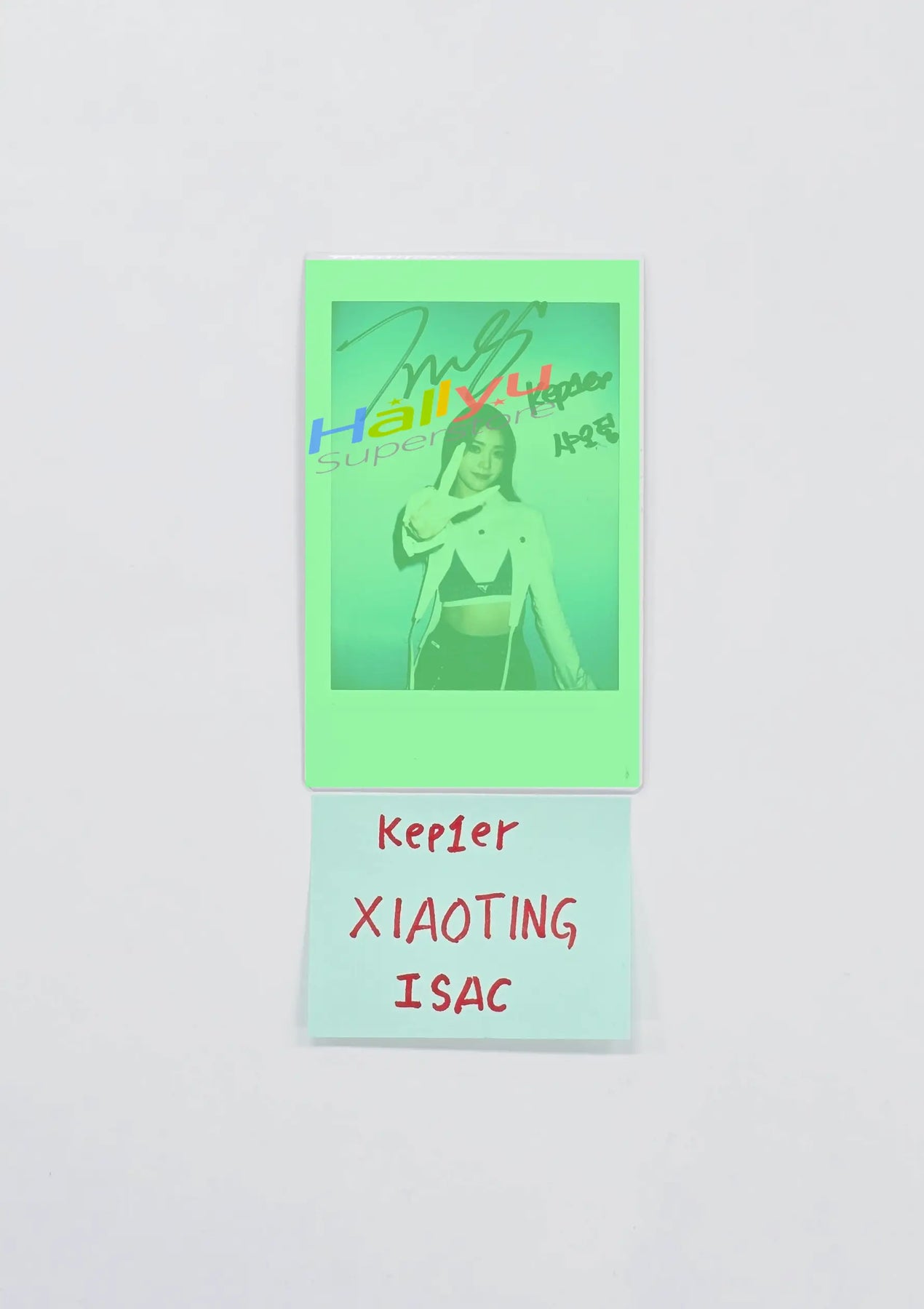 XIAOTING (of Kep1er) - Hand Autographed(Signed) Polaroid [26.05.07 XIAOTING (of Kep1er) - Hand Autographed(Signed) Polaroid [26.05.07