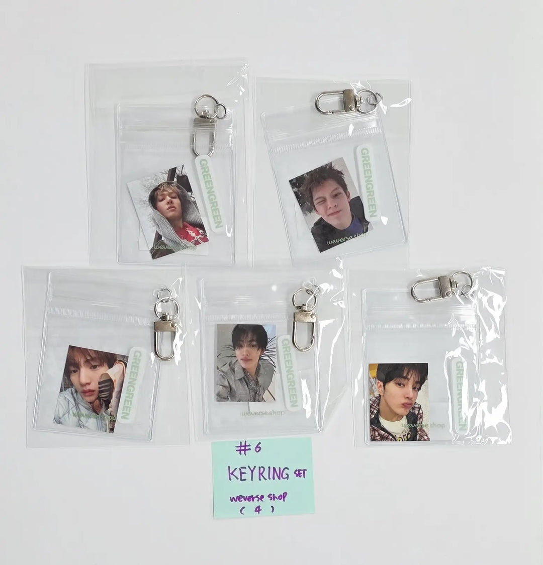 CORTIS The 2nd EP "GREENGREEN" - Weverse Shop Pre-Order Benefit Photocard, Keyring Set (5ea) [26.05.07][Rectocked05/15]