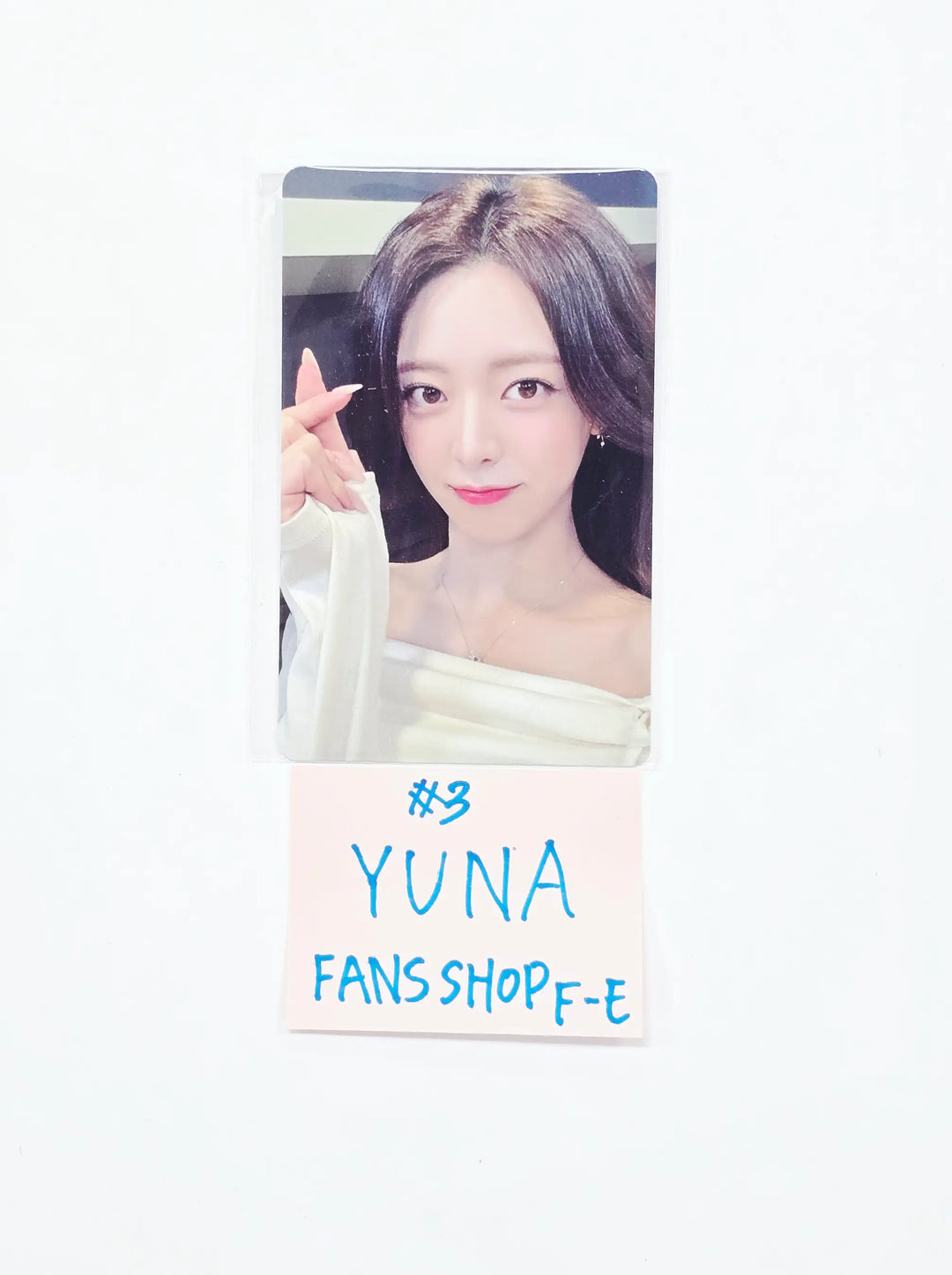 YUNA (of ITZY) "Ice Cream" - FANS Shop Fansign Event Photocard [26.05.08]