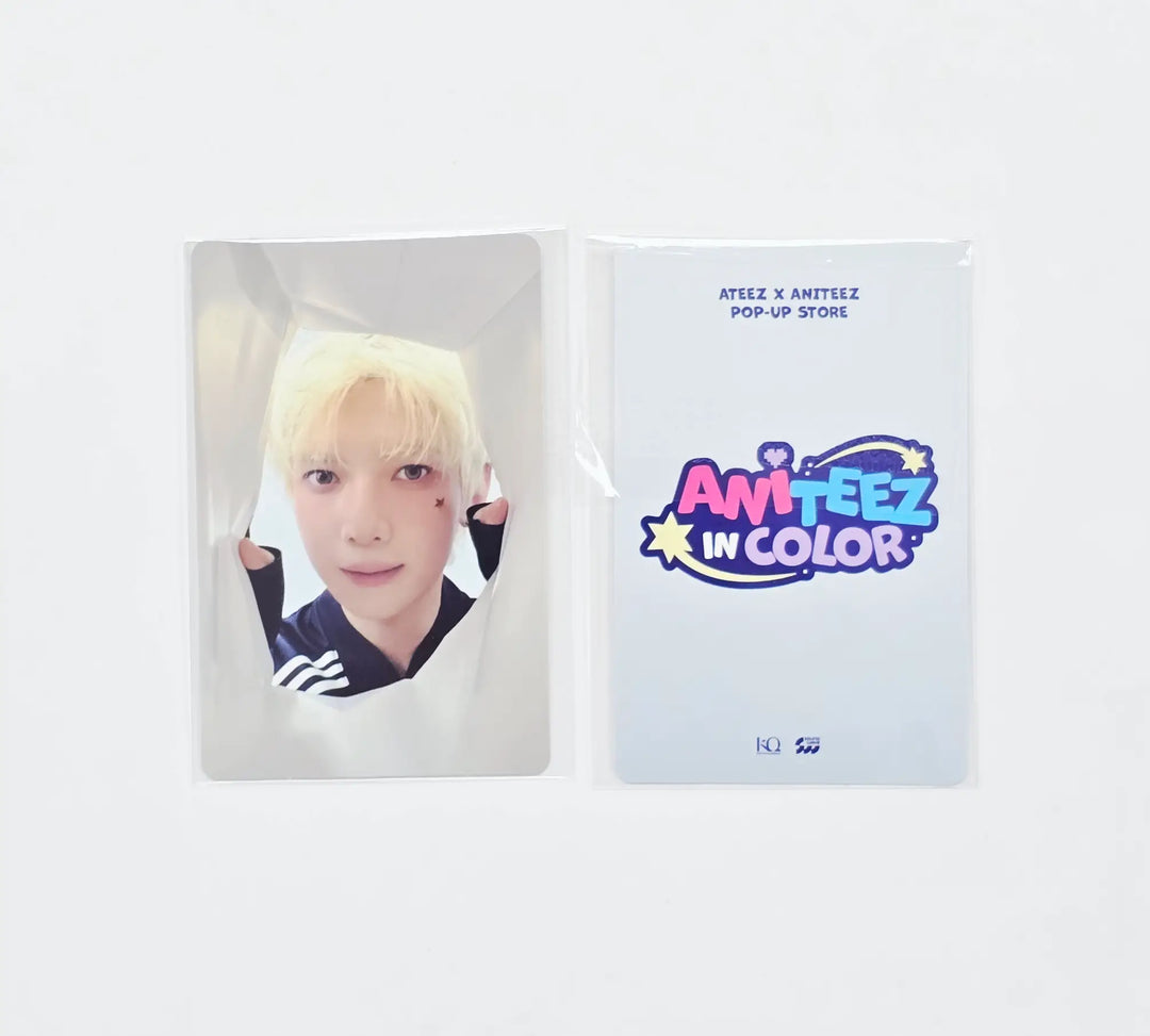 サン トレカ aniteez ateez popup 購入特典 スタンプラリー ATEEZ 