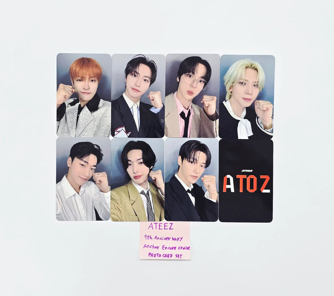 ATEEZ - 7th Anniversary Anchor Encore Cruise Photocard Set (8ea) [26.05.08]