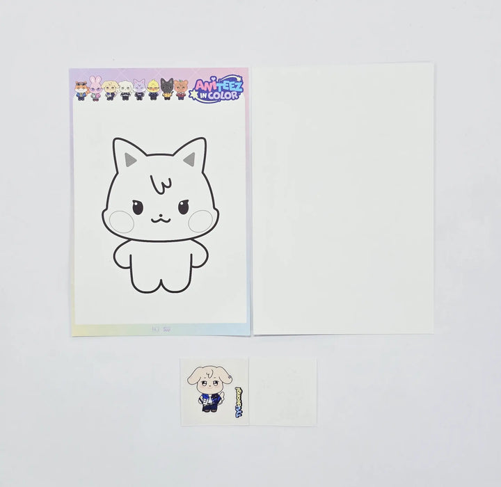 ATEEZ "ANITEEZ IN COLOR" - Ateez X Aniteez POP-UP STORE Special Event Gift R2 [26.05.08]