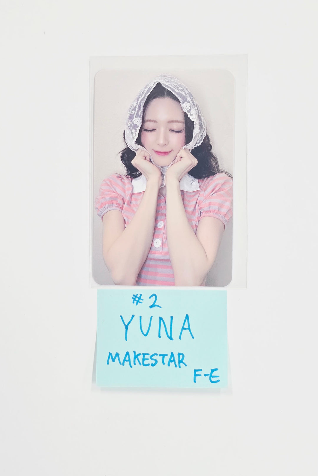 YUNA (of ITZY) "Ice Cream" - Makestar Fansign Event Photocard R4 [26.05.11]