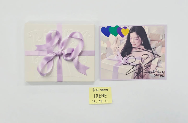 IRENE (of Red Velvet) "Biggest Fan" - Hand Autographed(Signed) Album [26.05.11]