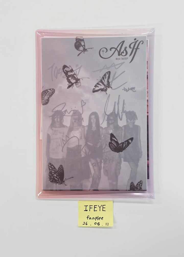 IFEYE "As if" - Hand Autographed(Signed) Album [26.05.11]