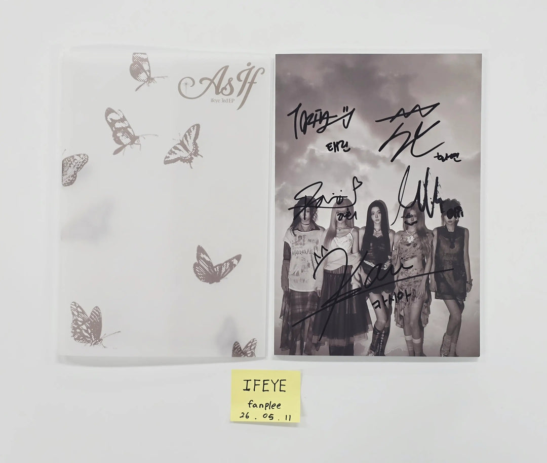 IFEYE "As if" - Hand Autographed(Signed) Album [26.05.11]