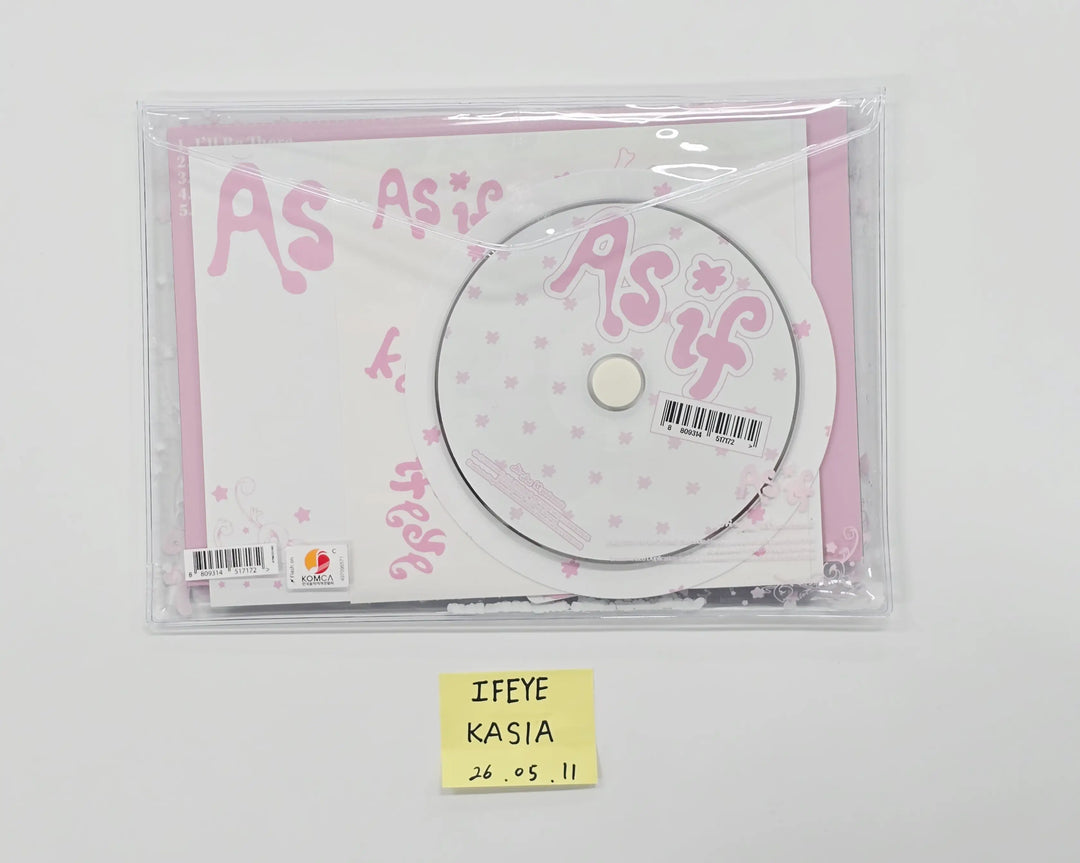 KASIA (of IFEYE) "As if" - Hand Autographed(Signed) Album [26.05.11]
