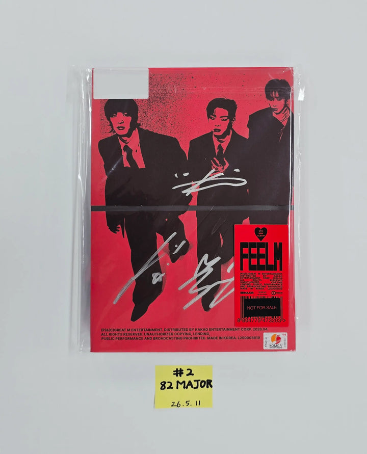 82MAJOR "FEELM" - Hand Autographed(Signed) Promo Album [26.05.11]