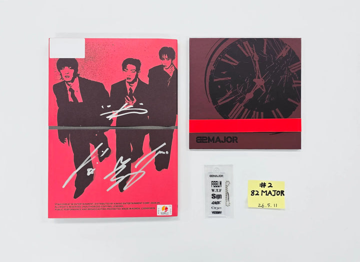 82MAJOR "FEELM" - Hand Autographed(Signed) Promo Album [26.05.11]