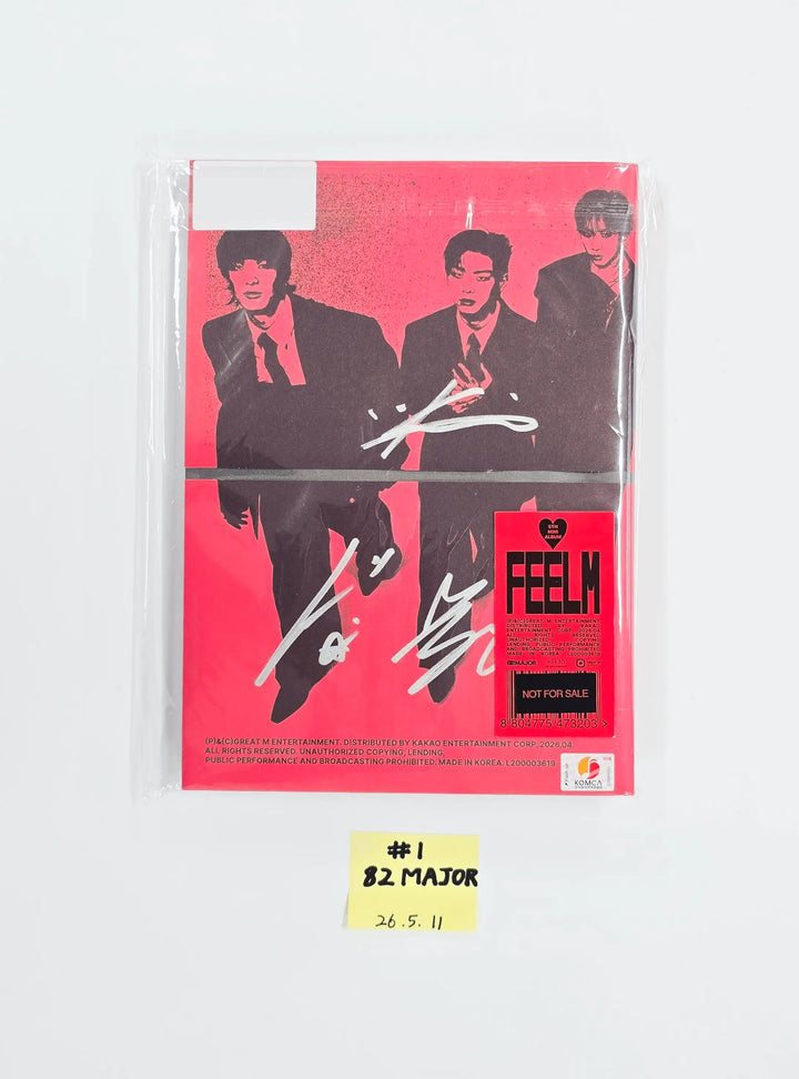82MAJOR "FEELM" - Hand Autographed(Signed) Promo Album [26.05.11]