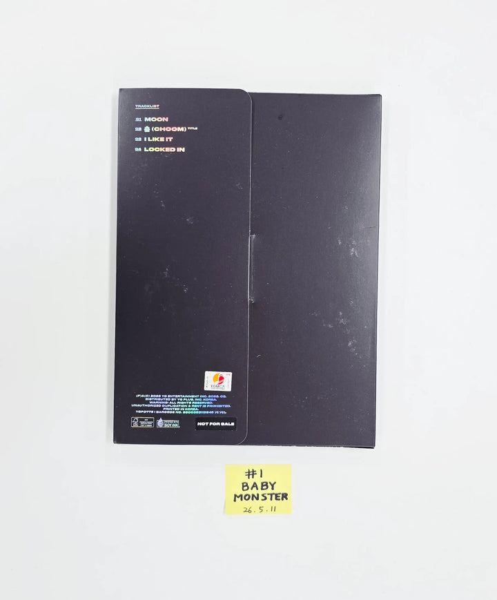 BABYMONSTER "CHOOM" - Hand Autographed(Signed) Promo Album  [26.05.11]