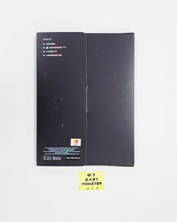 BABYMONSTER "CHOOM" - Hand Autographed(Signed) Promo Album  [26.05.11]