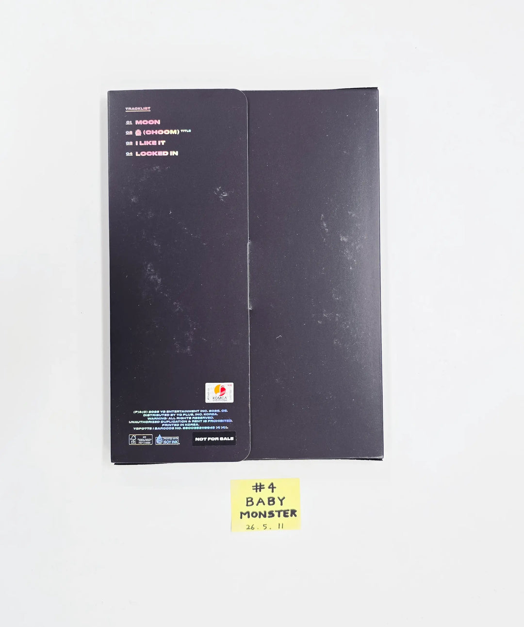 BABYMONSTER "CHOOM" - Hand Autographed(Signed) Promo Album  [26.05.11]