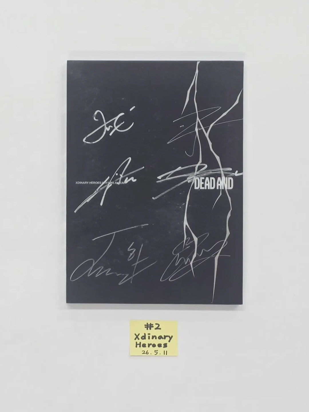 Xdinary Heroes "DEAD AND" - Hand Autographed(Signed) Promo Album [26.05.11]