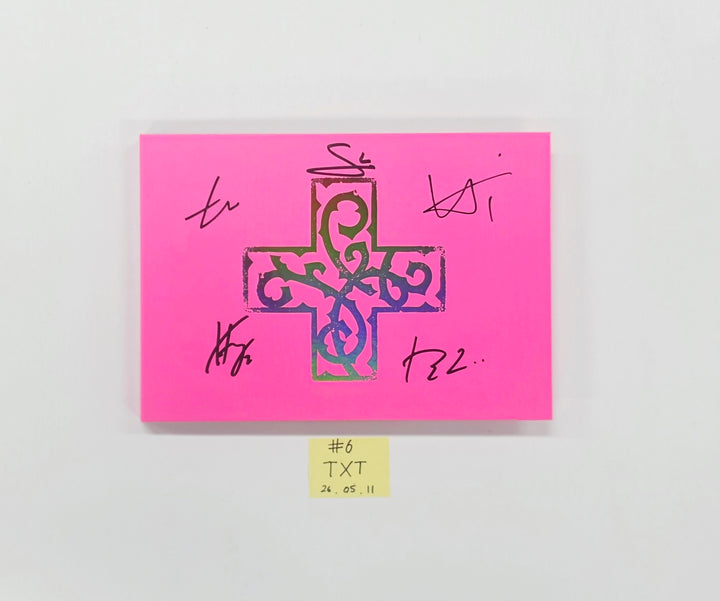 TXT "7TH YEAR: 가시덤불에 잠시 바람이 멈췄을 때 " - Hand Autographed(Signed) Promo Album [26.05.11]
