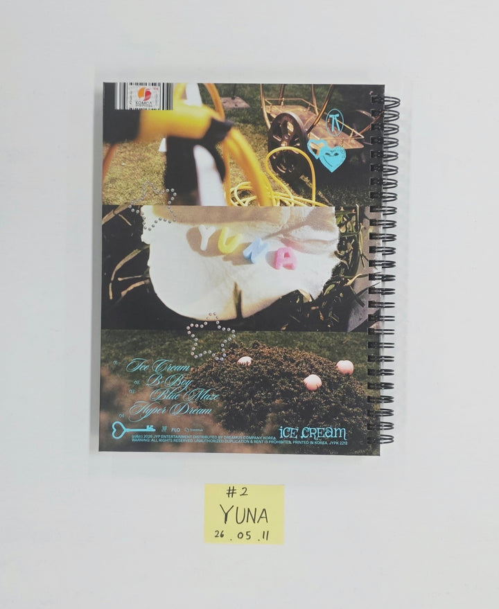 YUNA (of ITZY) "Ice Cream" - Hand Autographed(Signed) Promo Album [26.05.11]