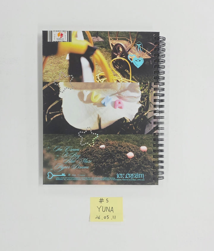 YUNA (of ITZY) "Ice Cream" - Hand Autographed(Signed) Promo Album [26.05.11]