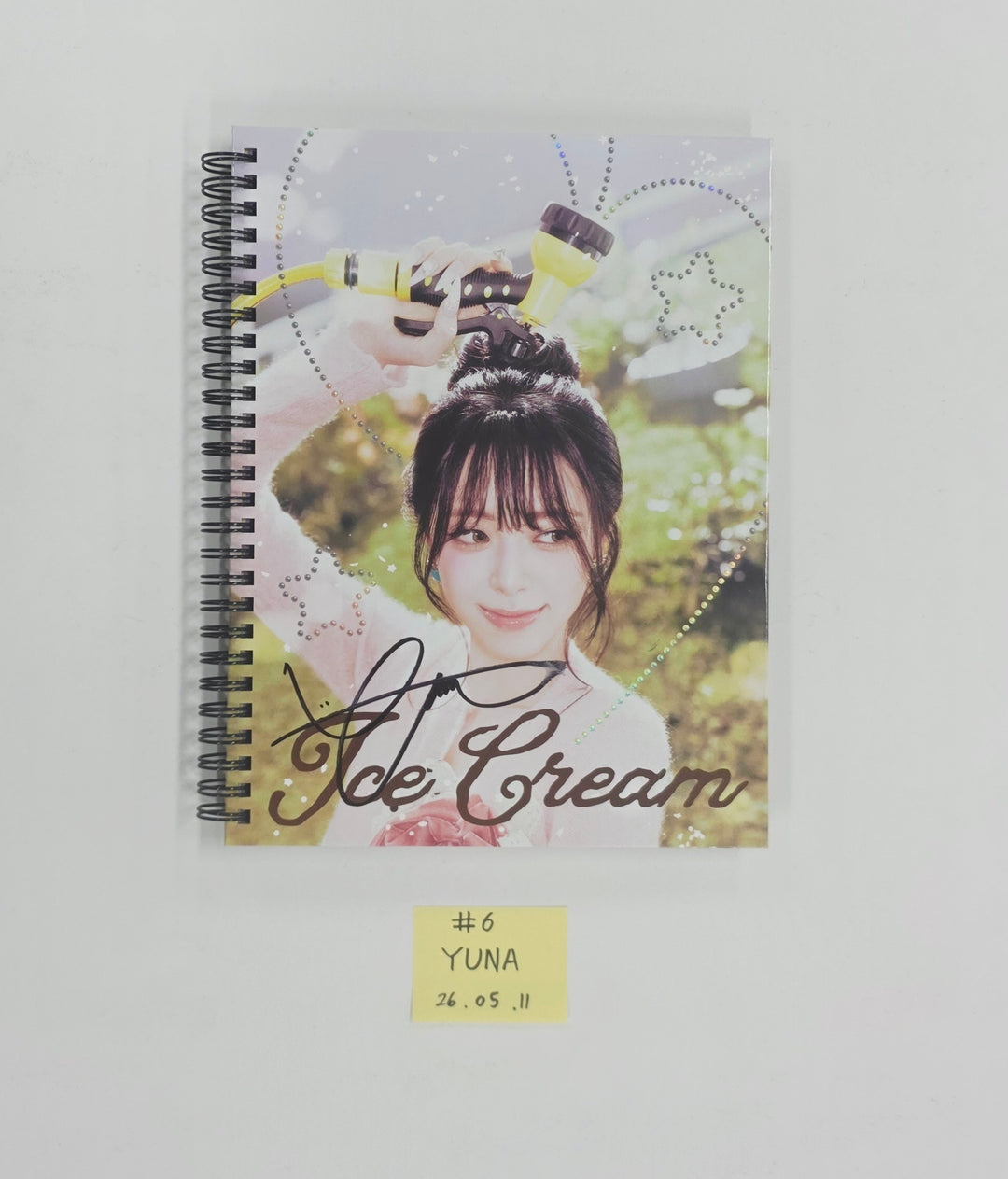 YUNA (of ITZY) "Ice Cream" - Hand Autographed(Signed) Promo Album [26.05.11]