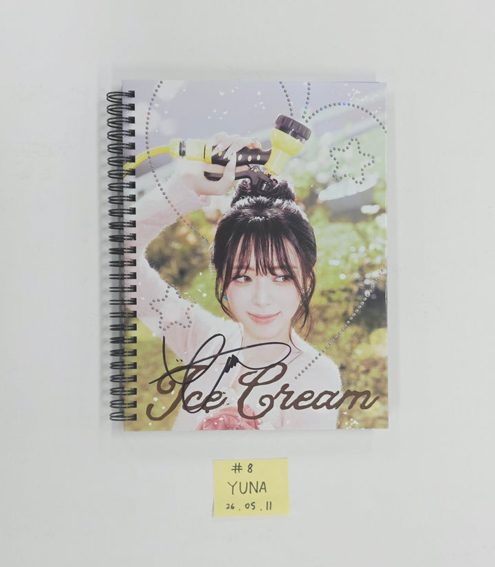 YUNA (of ITZY) "Ice Cream" - Hand Autographed(Signed) Promo Album [26.05.11]