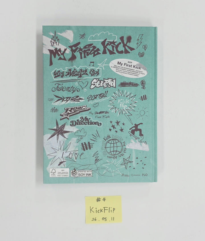 KickFlip "My First Kick" - Hand Autographed(Signed) Promo Album [26.05.11]