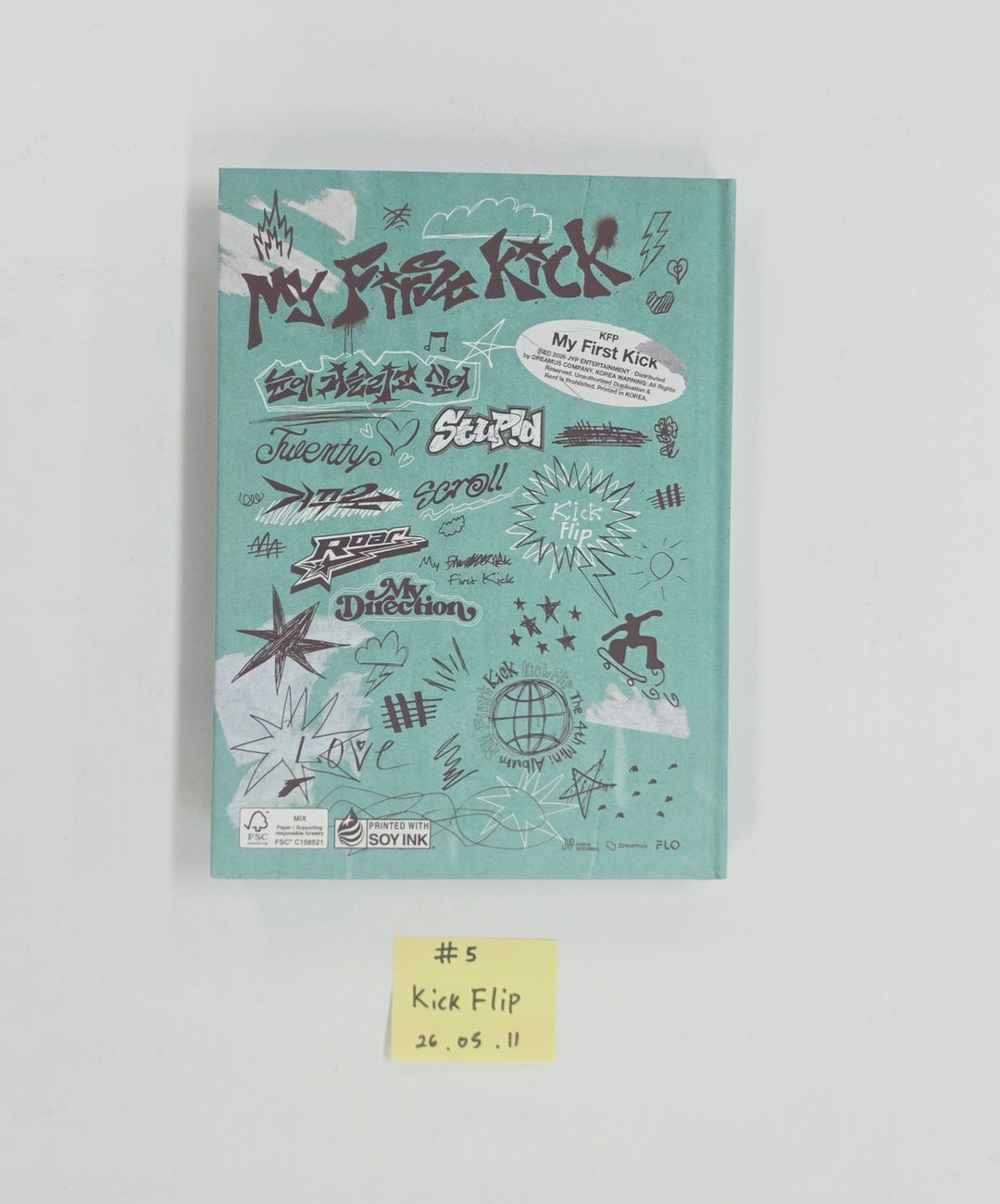 KickFlip "My First Kick" - Hand Autographed(Signed) Promo Album [26.05.11]