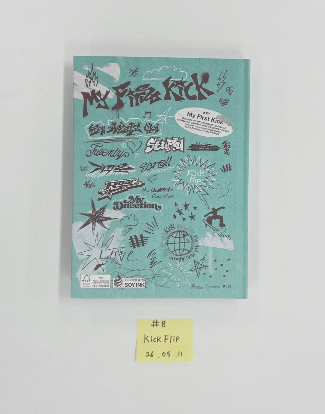 KickFlip "My First Kick" - Hand Autographed(Signed) Promo Album [26.05.11]