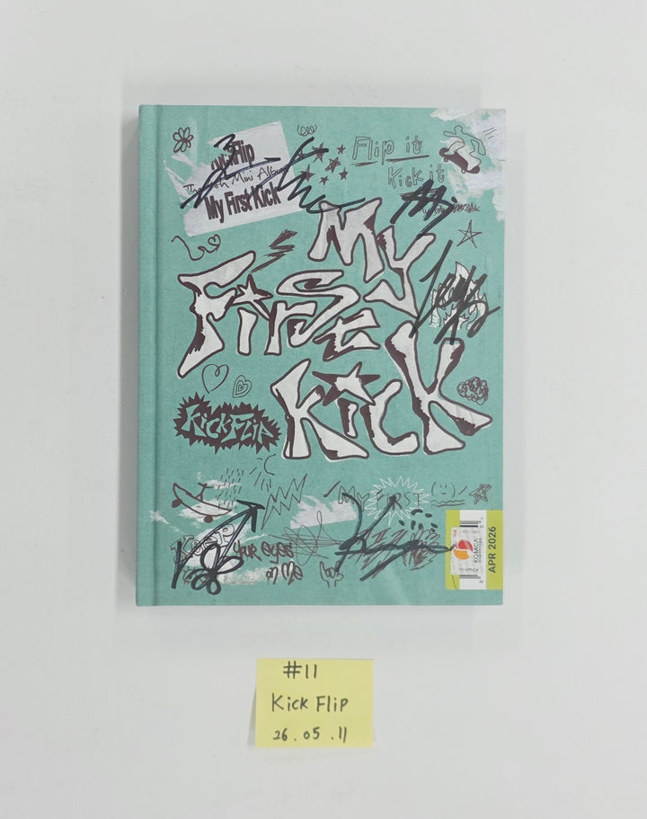 KickFlip "My First Kick" - Hand Autographed(Signed) Promo Album [26.05.11]