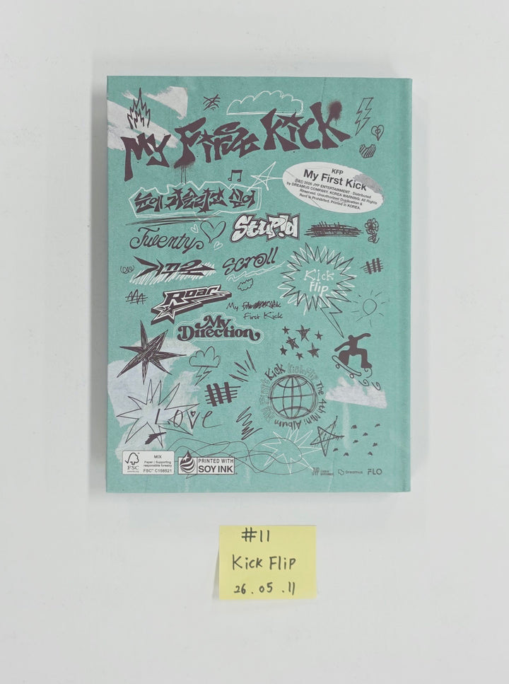 KickFlip "My First Kick" - Hand Autographed(Signed) Promo Album [26.05.11]