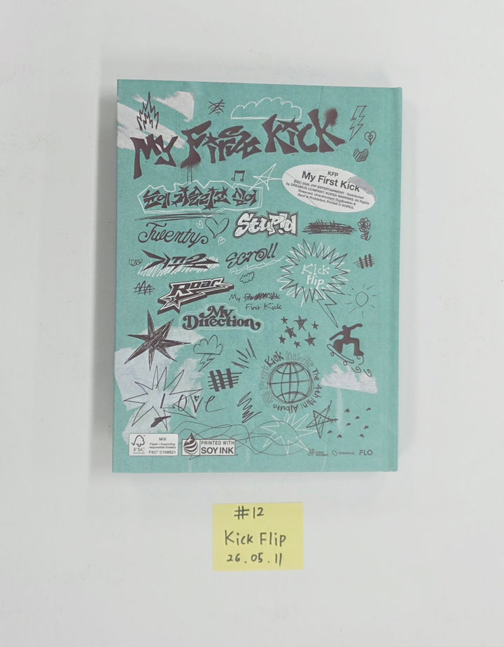 KickFlip "My First Kick" - Hand Autographed(Signed) Promo Album [26.05.11]