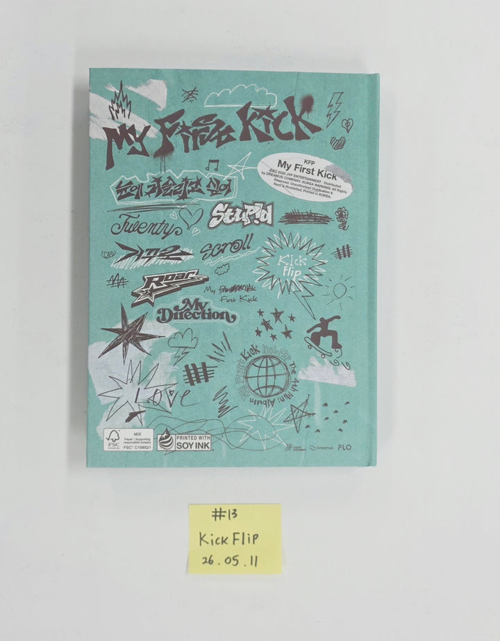 KickFlip "My First Kick" - Hand Autographed(Signed) Promo Album [26.05.11]