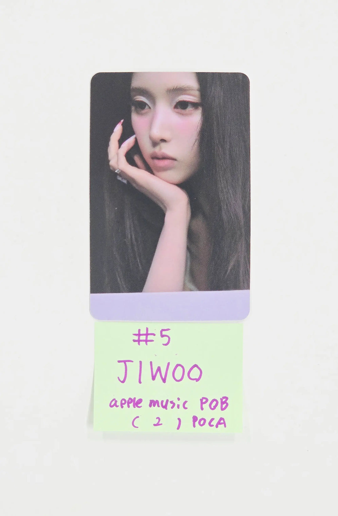 NMIXX "Heavy Serenade" - Apple Music Pre-Order Benefit Photocard (Platform Album POCAALBUM Ver.)[26.05.12]
