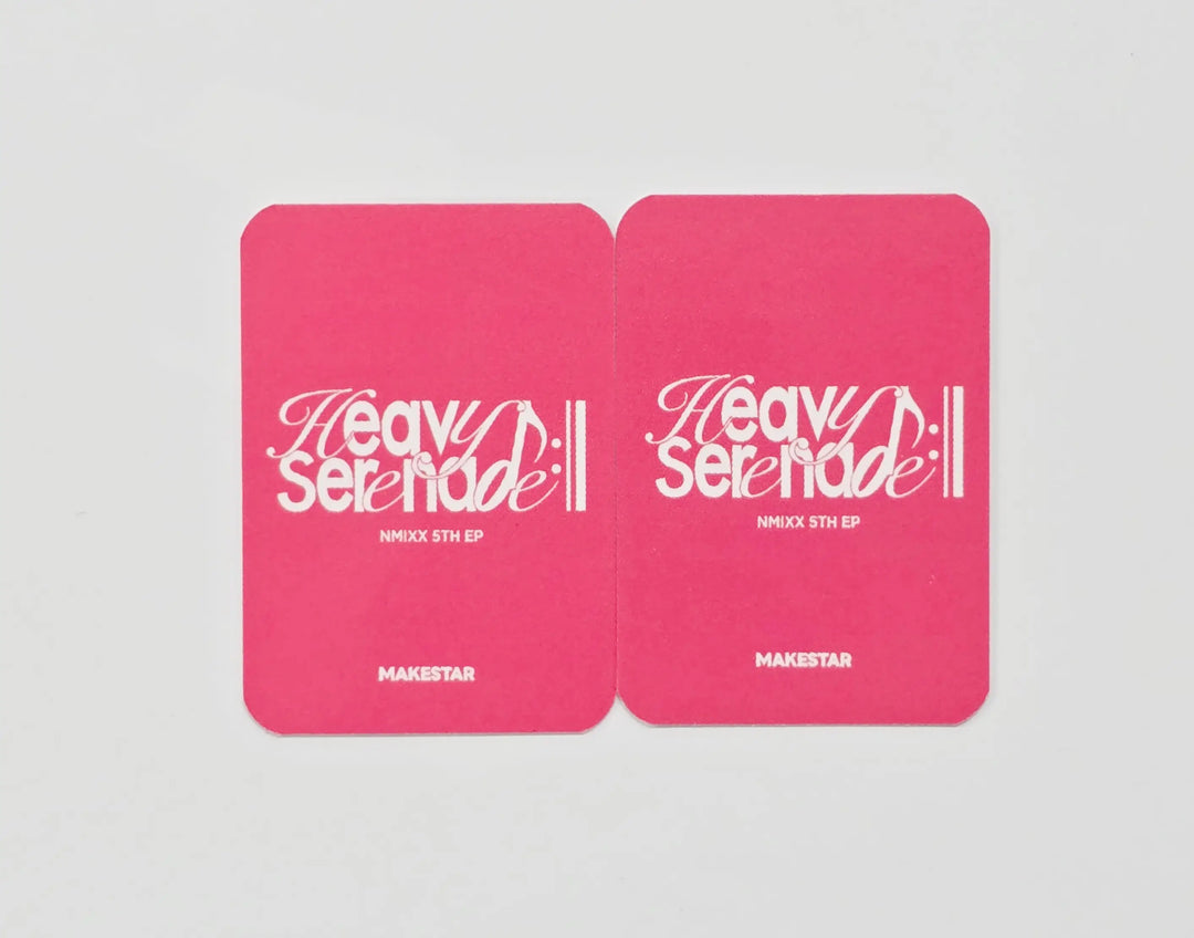 NMIXX "Heavy Serenade" - POP-UP STORE Stamp Event Mini Photocard [26.05.12]