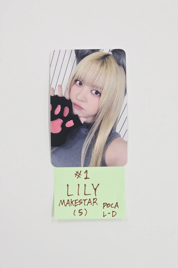 NMIXX "Heavy Serenade" - Makestar Lucky Draw Event Photocard (Platform Album POCAALBUM Ver.)[26.05.12]