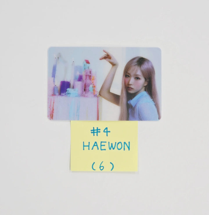NMIXX "Heavy Serenade" - POP-UP STORE Trading Photocard, Lenticular photocard [26.05.12]