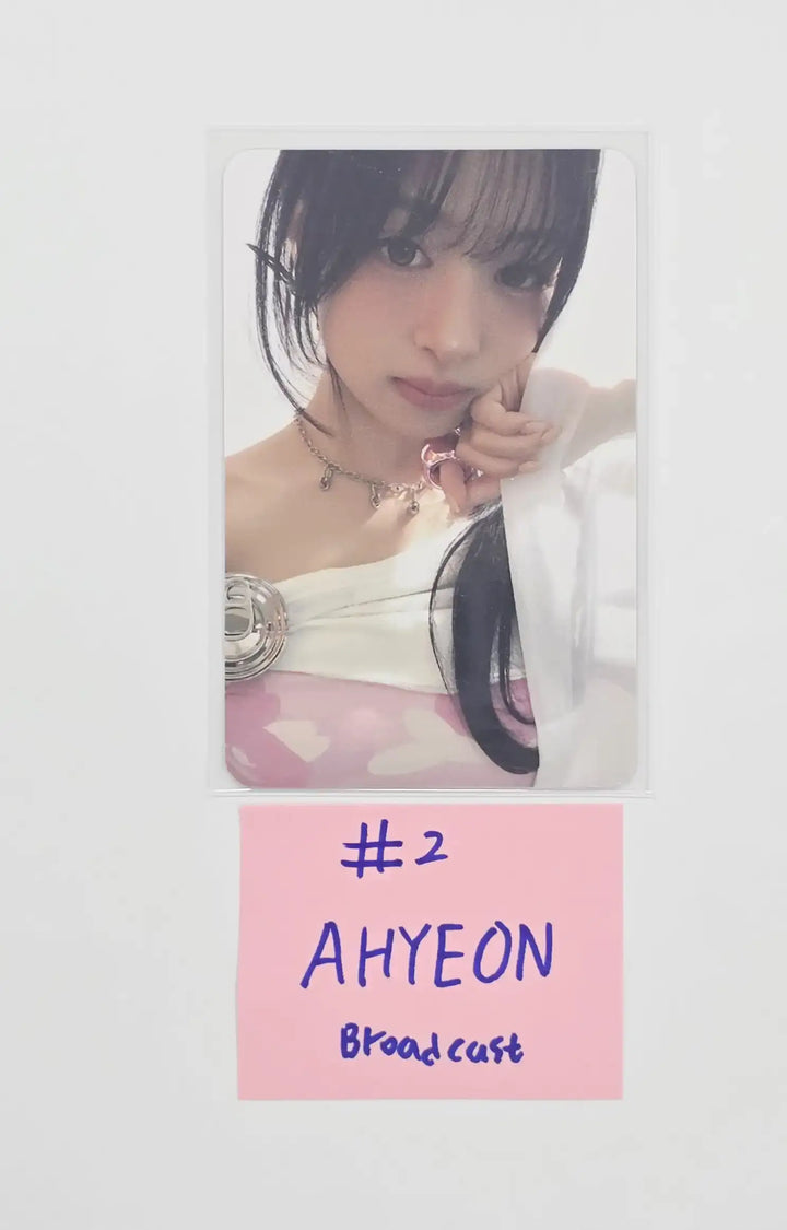 BABYMONSTER "CHOOM" - Broadcast Photocard (2) [26.05.13]